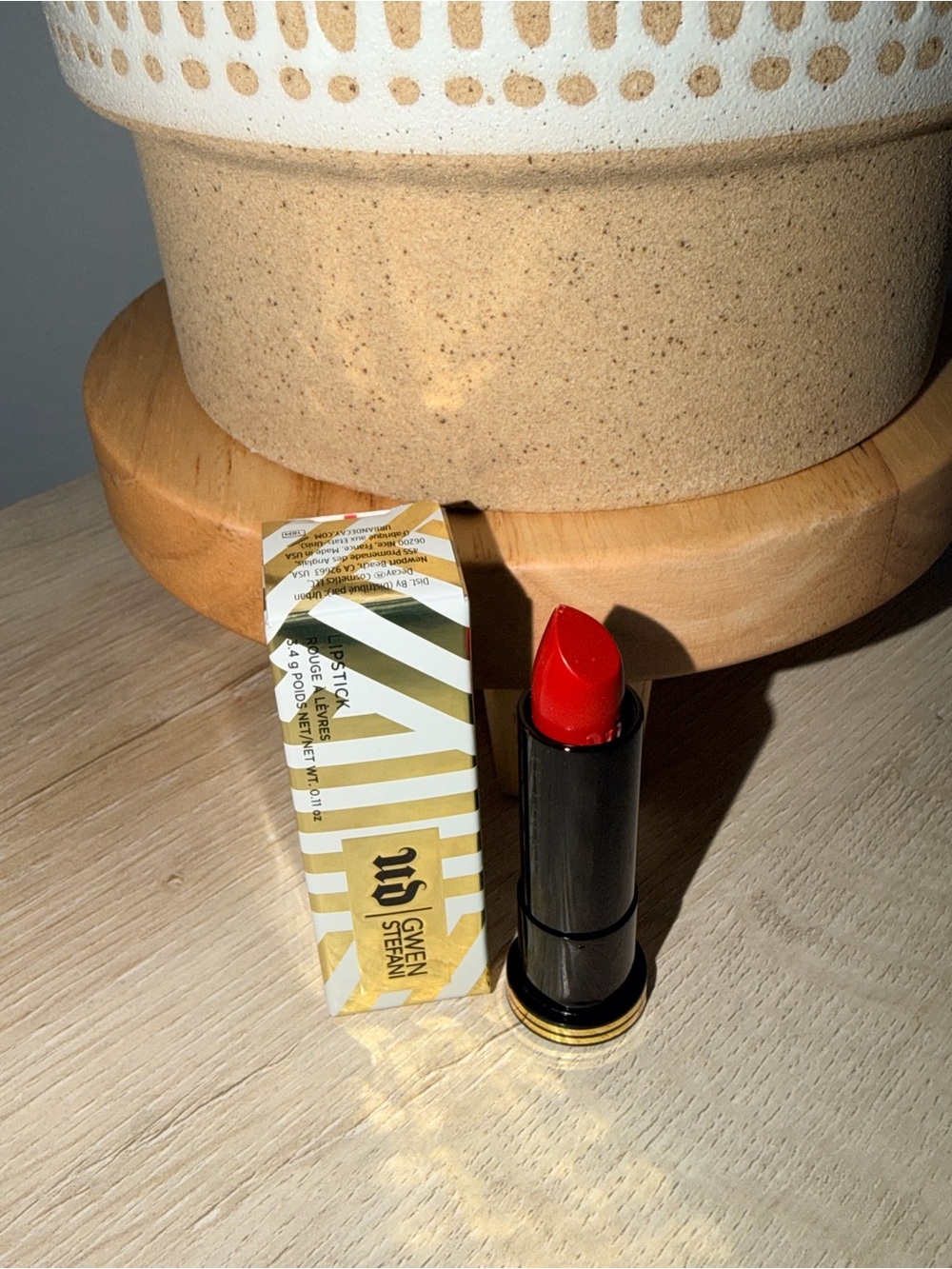 Urban Decay Gwen Stefani Red Lipstick — Classic Bold Red